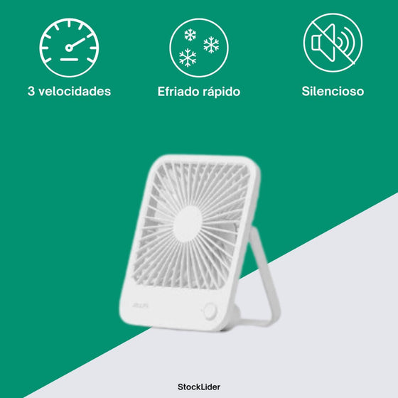 Ventilador silencioso USB plegable