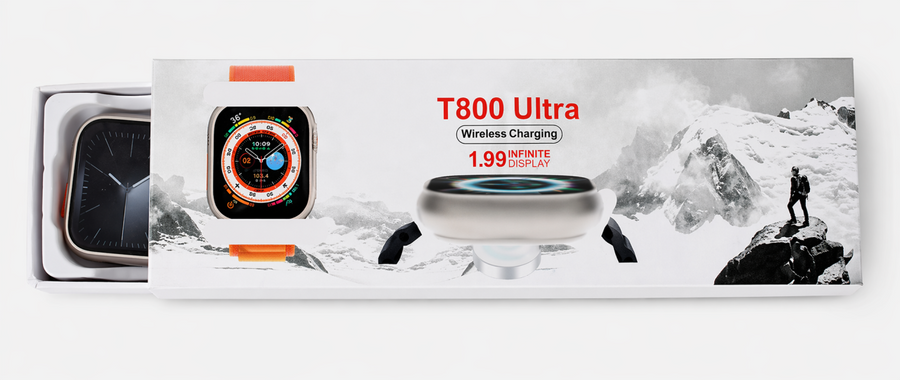 Smartwatch T800 Ultra 1.99" inalámbrico
