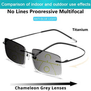 Gafas multifocales autoenfoque cómodas
