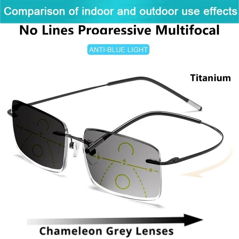 Gafas multifocales autoenfoque cómodas