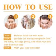 Limpiador facial de cúrcuma natural