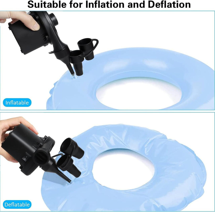 Inflador eléctrico portátil 2 en 1