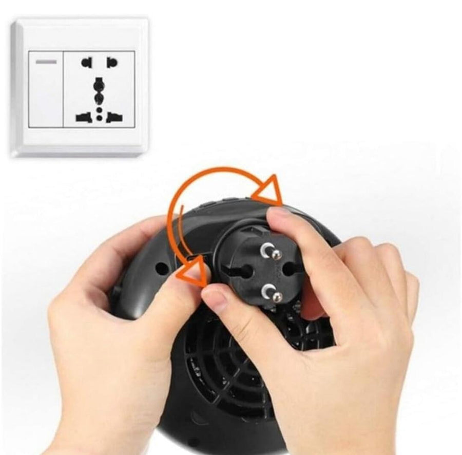 Calefactor portátil 900W silencioso