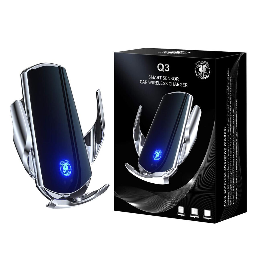 Cargador inalámbrico coche Qi | Novarso
