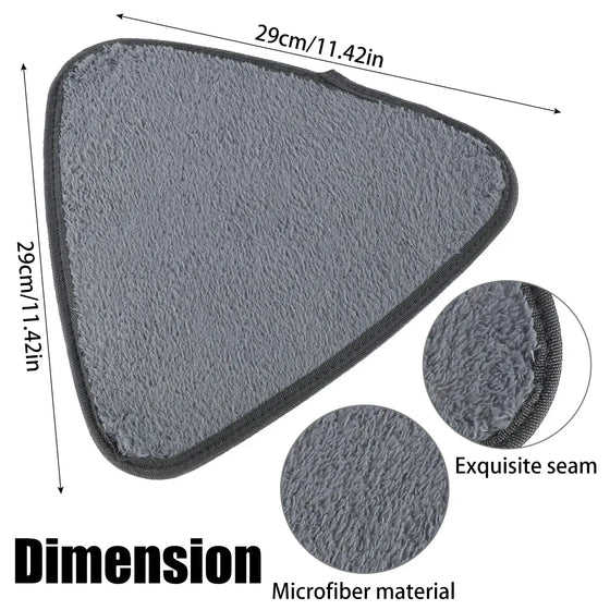 Recambio mopa triangular de microfibra