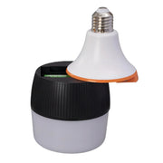 Bombilla recargable con sensor de mano