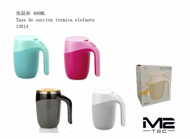 Taza de succión térmica elefante