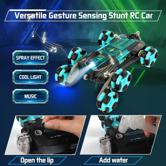 Coche de Acrobacias RC con Gestos