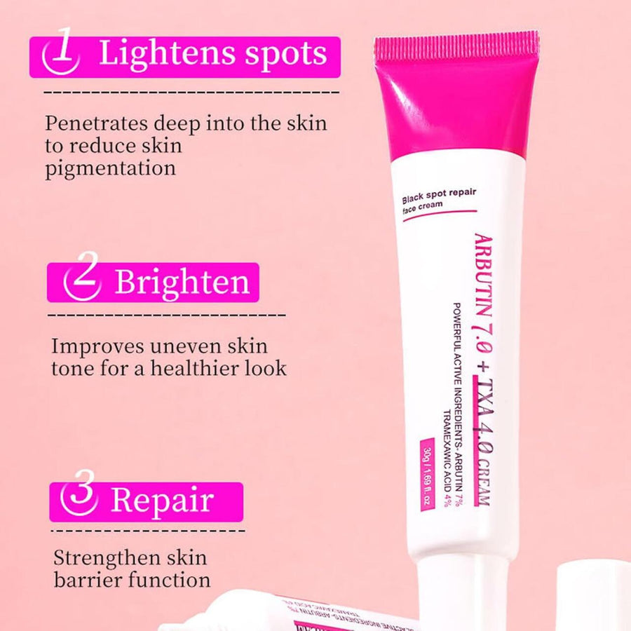 Crema iluminadora con arbutina y tranexámico