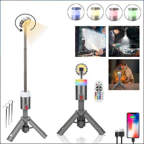 Luz de emergencia recargable camping
