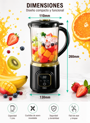 Batidora de vaso portátil USB recargable