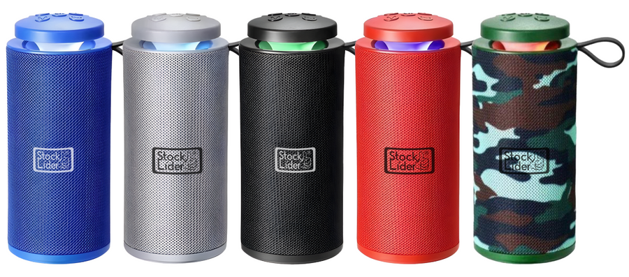 Altavoz Bluetooth portátil con soporte