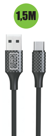 Cable USB Tipo C 1,5m resistente