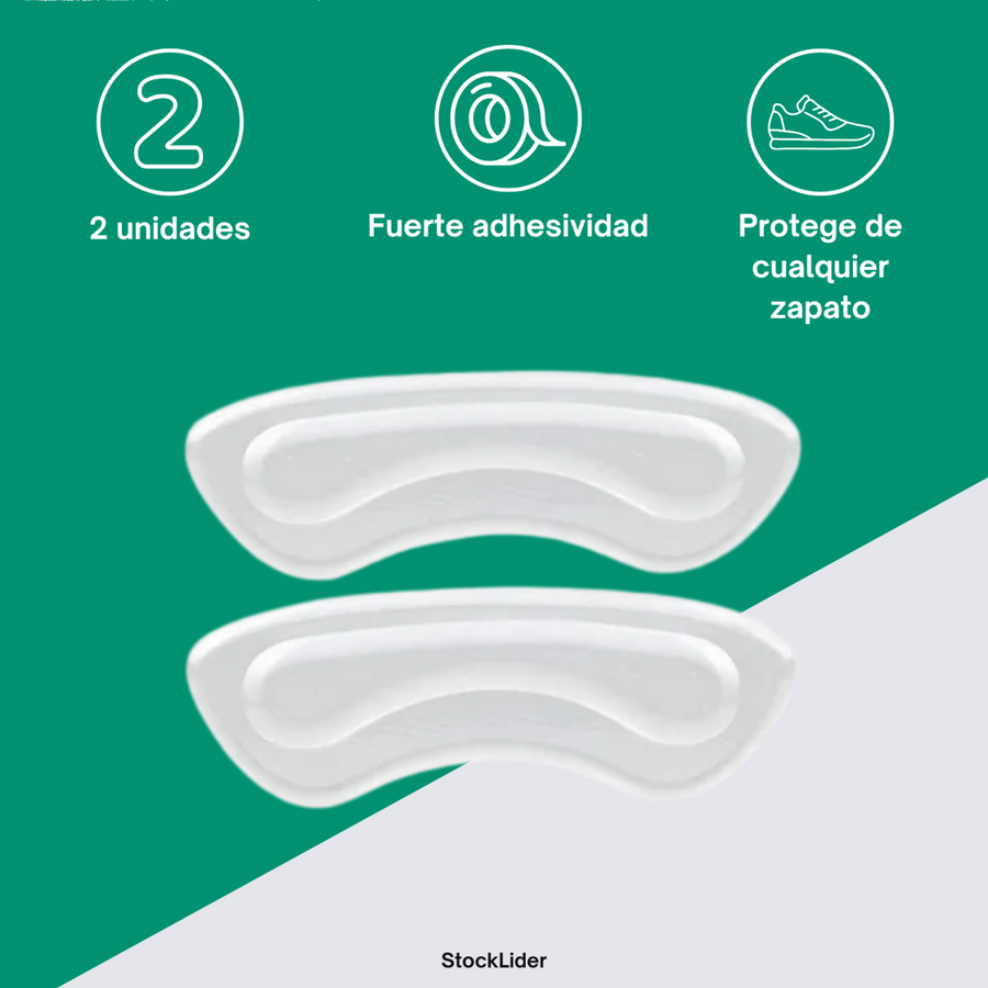 Plantillas de gel para talón cómodas