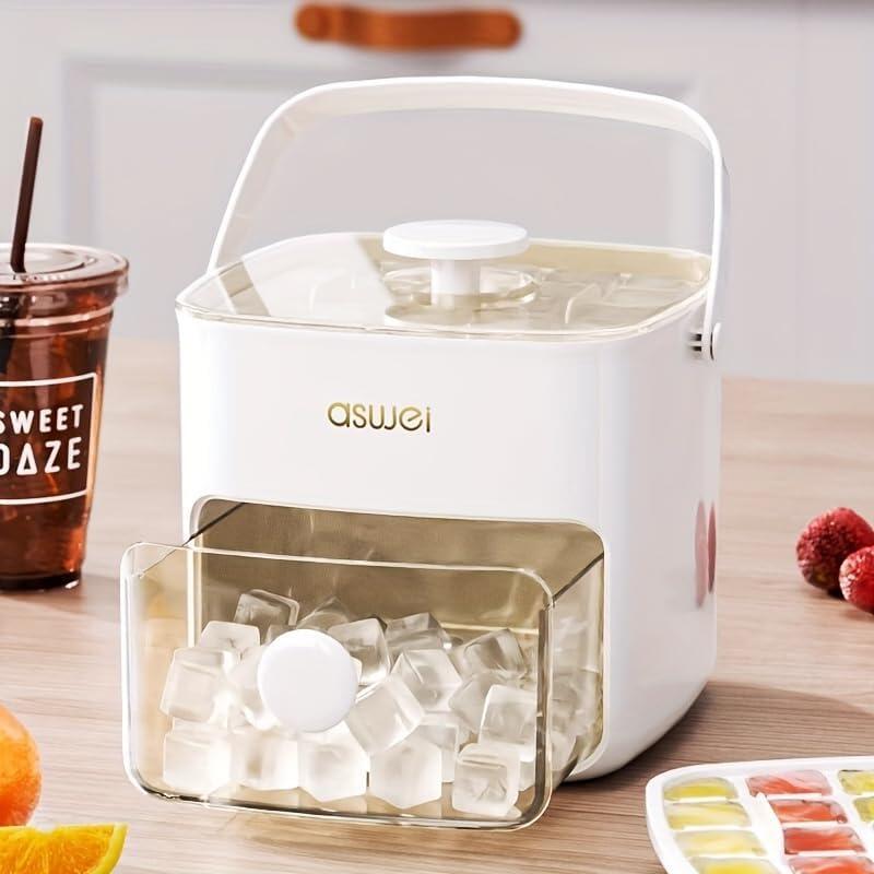 Máquina para Hacer Cubitos de Hielo 2 en 1