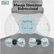 Cojín masajeador de cuello shiatsu
