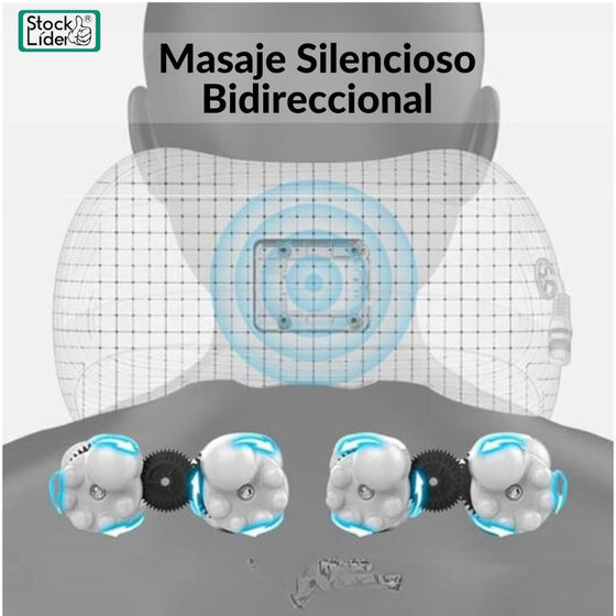 Cojín masajeador de cuello shiatsu