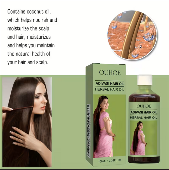 Aceite Adivasi para Cabello OUHOE 100 ml