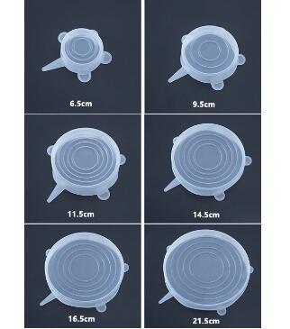 Tapa de Silicona Reutilizable para Alimentos