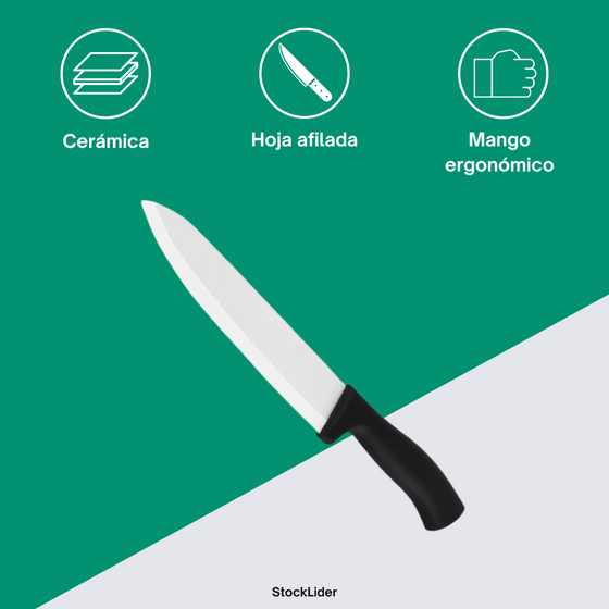 Cuchillo de cerámica 27cm para cocina