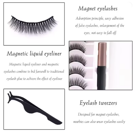 Set de Pestañas Postizas Profesional