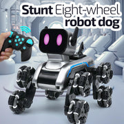 Perro robot interactivo de 8 ruedas