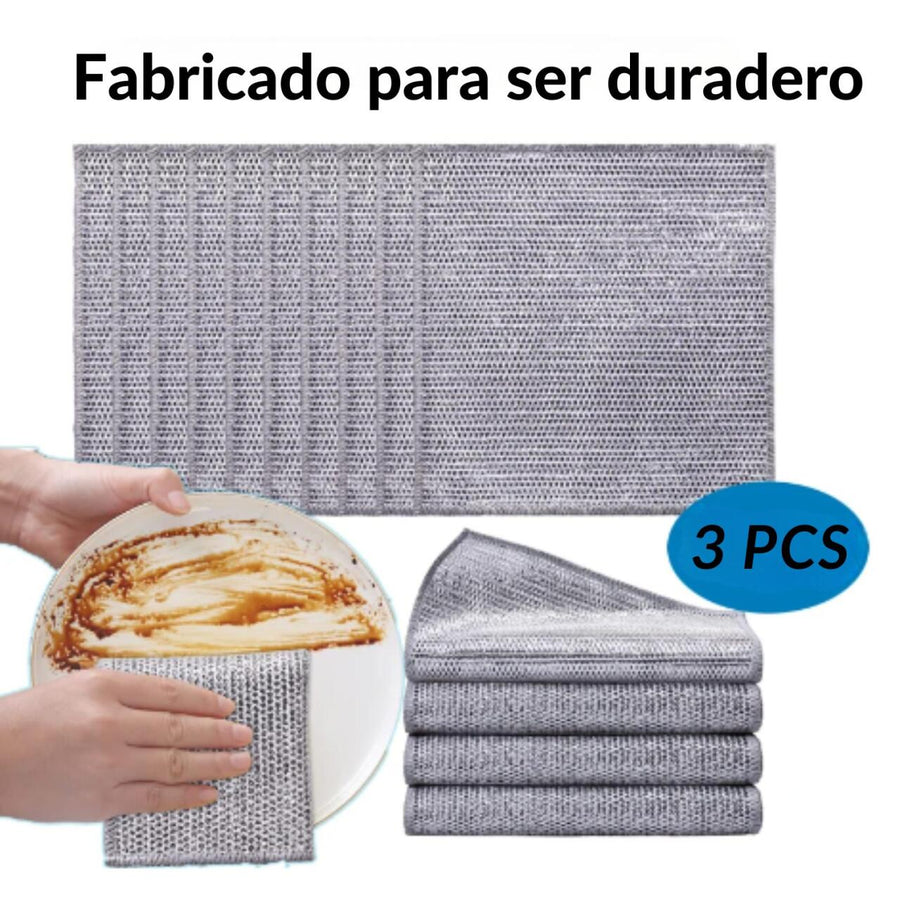 Paño de alambre reutilizable para cocina