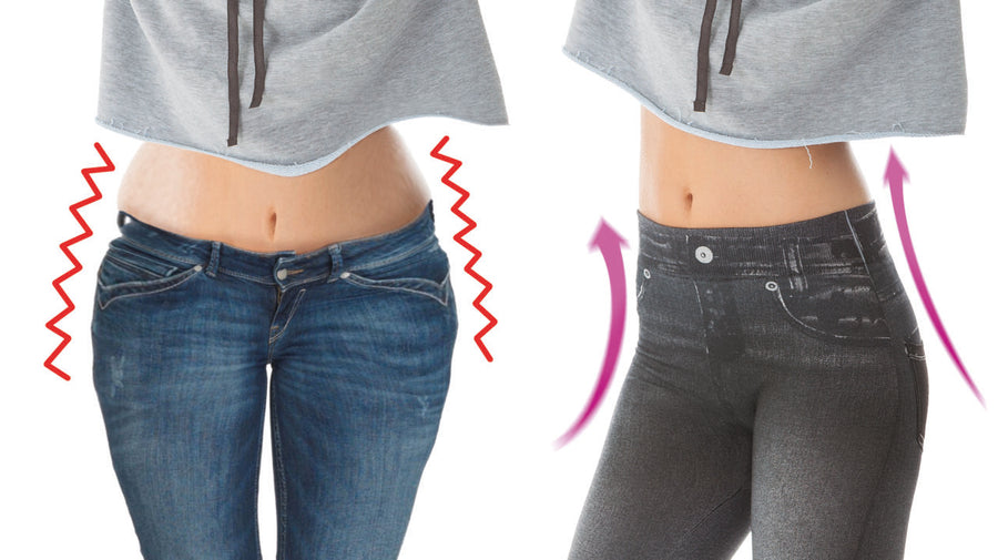 jeggins moldeadores efecto jeans | Set 3