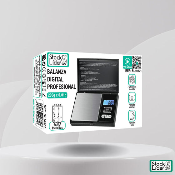 Balanza digital profesional de precisión