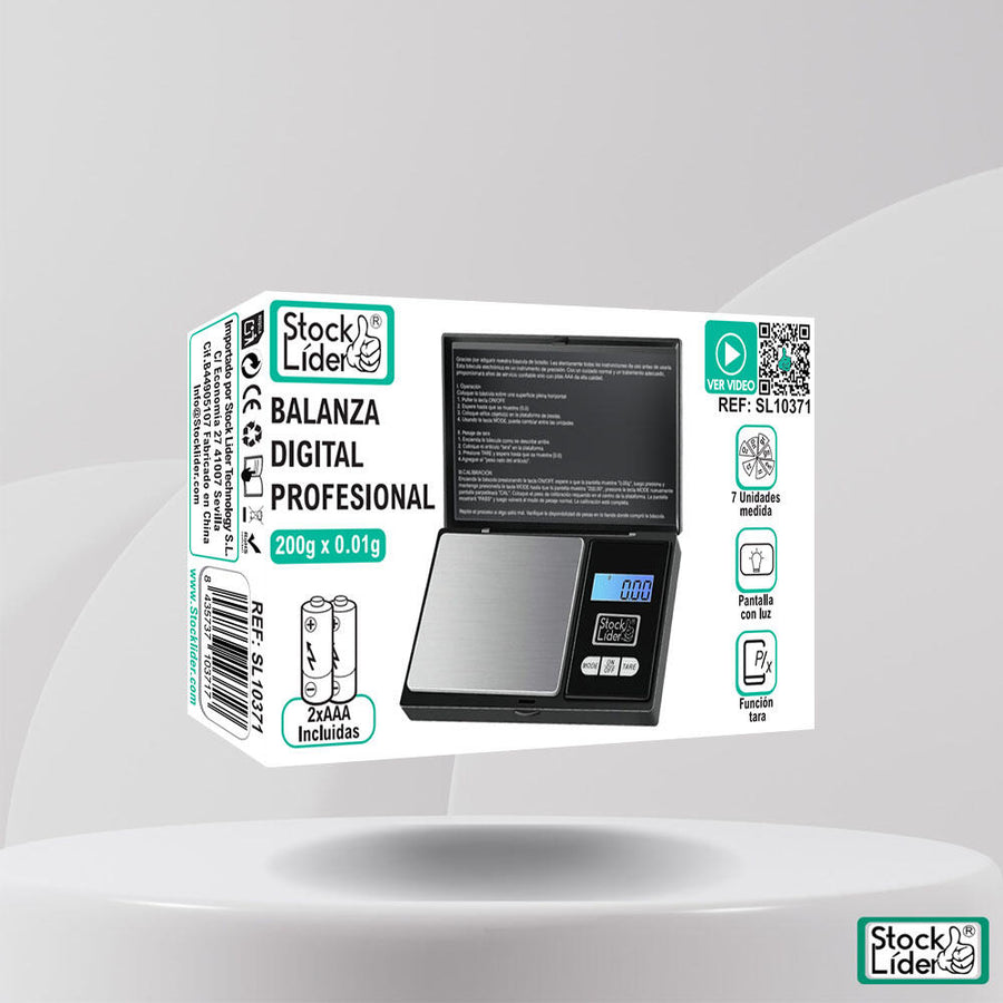 Balanza digital profesional de precisión
