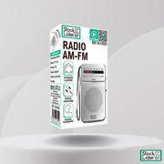 Radio AM FM portátil con jack 3,5 mm
