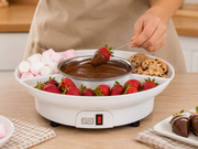 Máquina de fondue para chocolate y queso