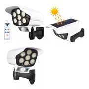 Foco LED simulador de cámara solar